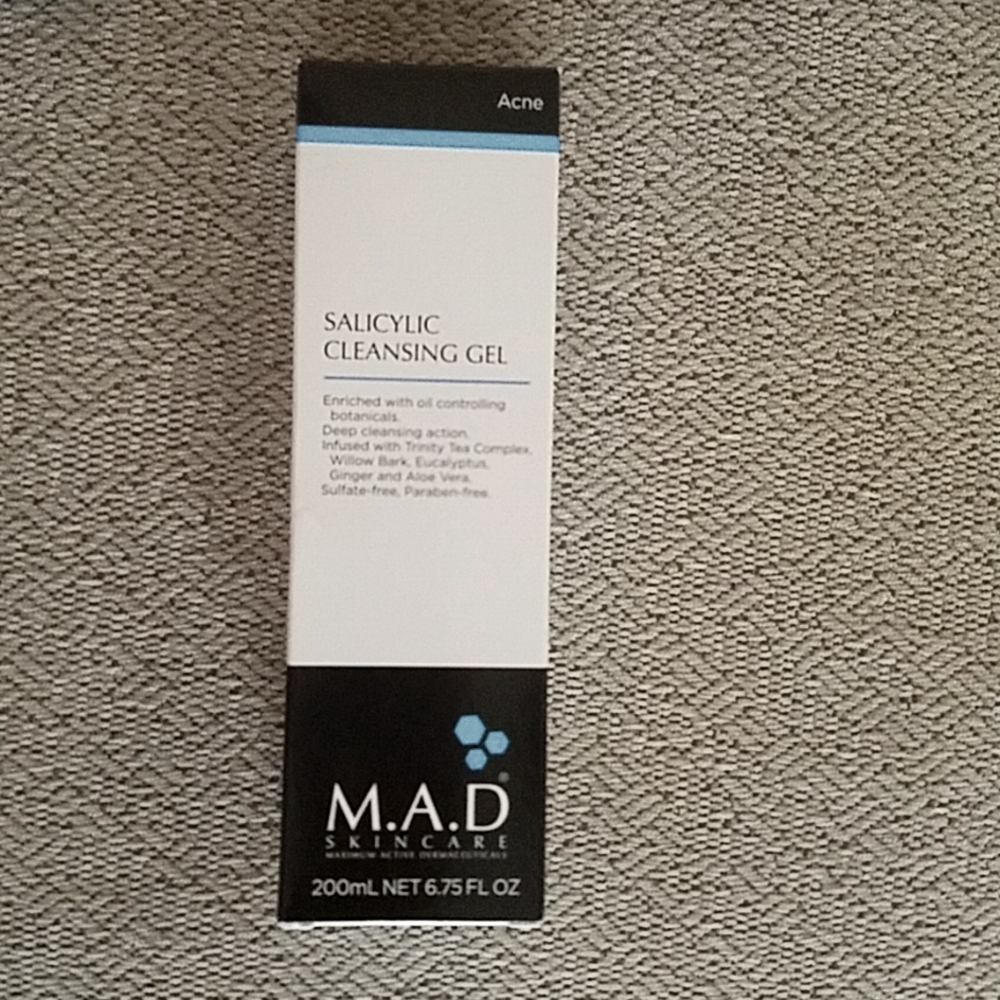 M.A.D Skincare Salicylic Cleansing Gel for Acne Prone Skin